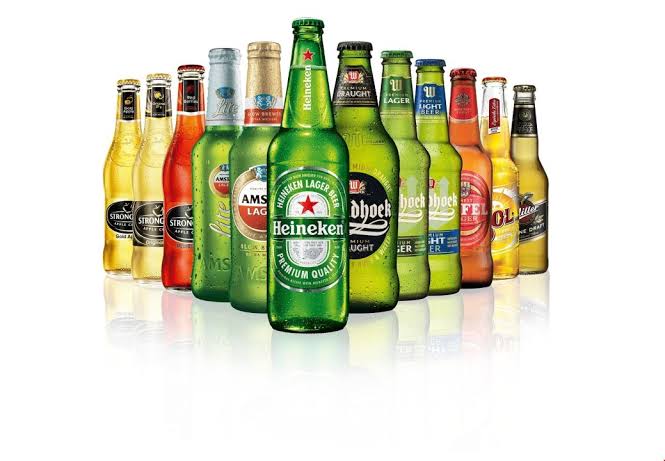 A bottle of local South African beer